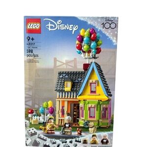 LEGO Disney Pixar Up House 43217 Disney 100 Anniversary (598 Pieces) Sealed Box
